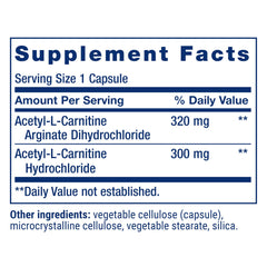 Life Extension label shows non-GMO and gluten-free formulation.
