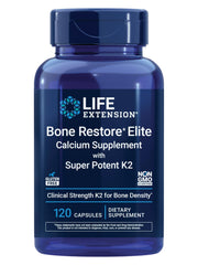 Life Extension Bone Restore Elite bottle with capsules for bone health support