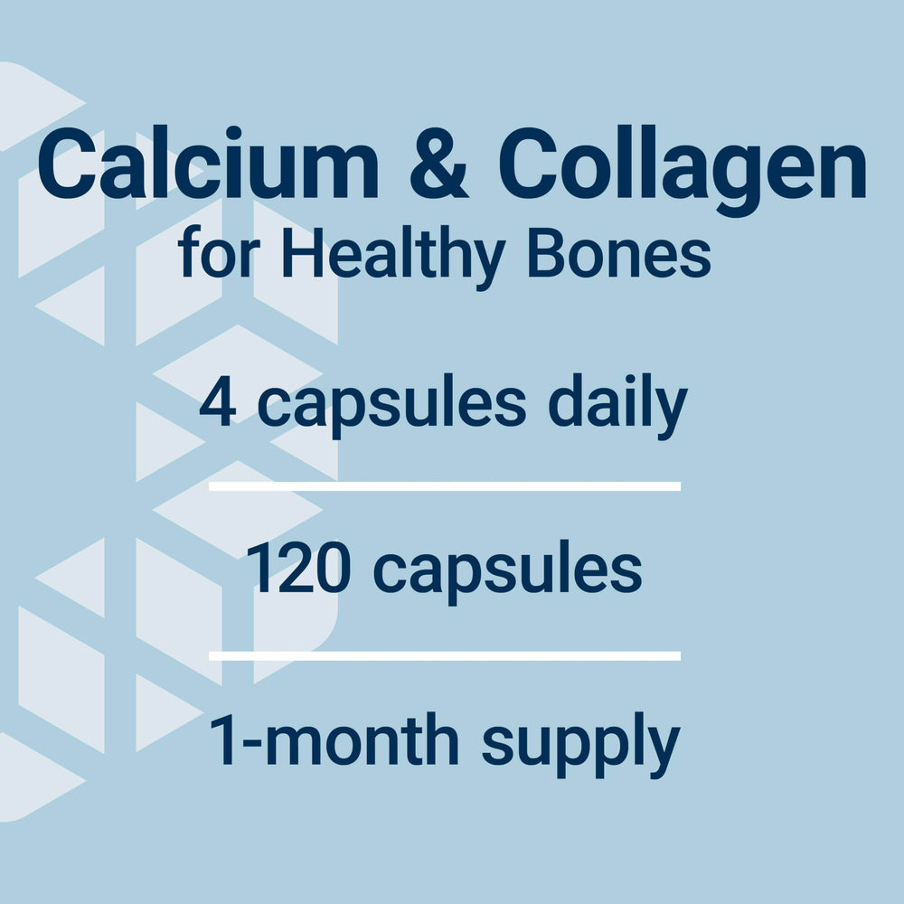 KoAct chelated calcium and collagen image on Life Extension formula packaging.