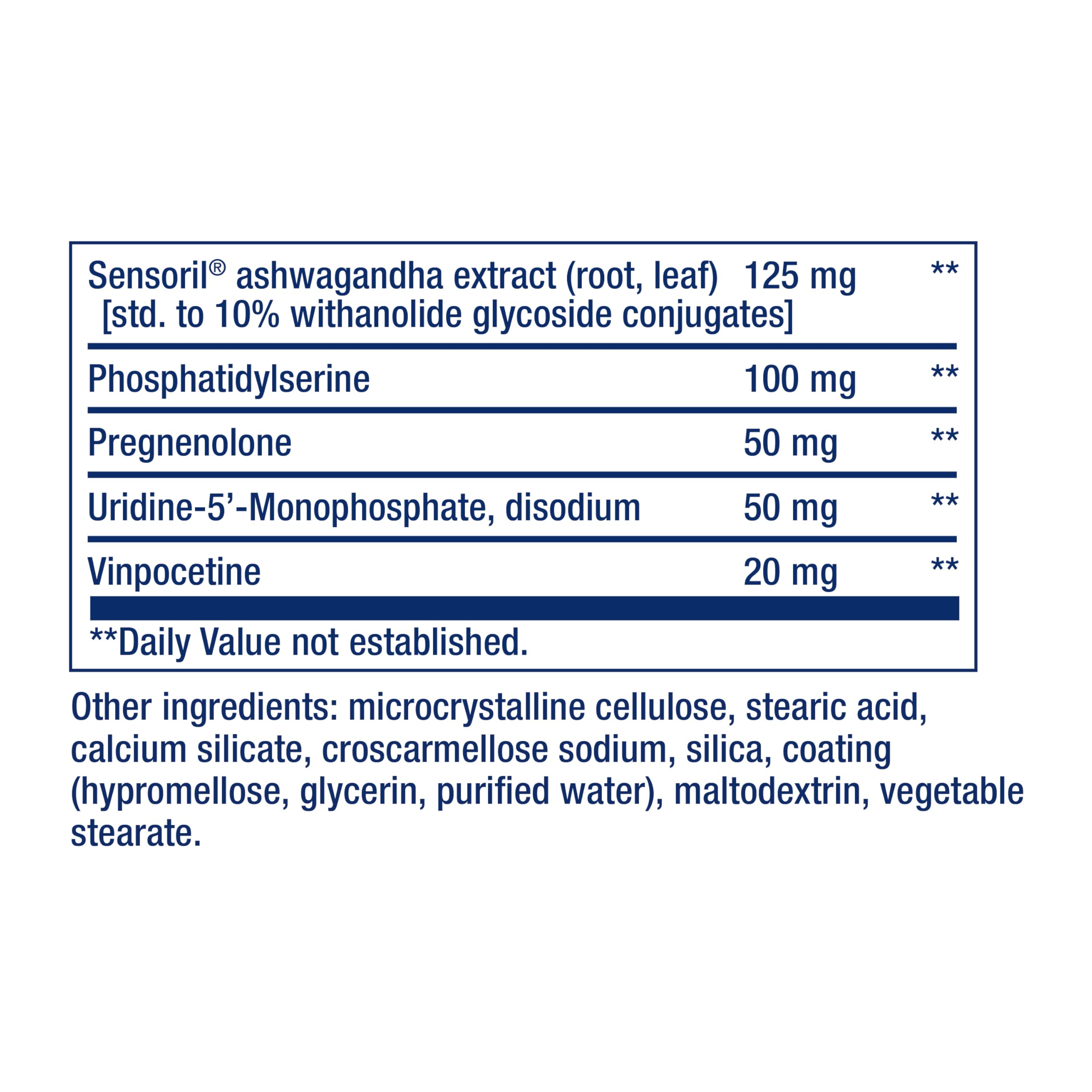Ashwagandha ingredient illustration signaling mood support.