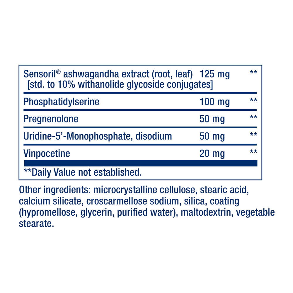 Ashwagandha ingredient illustration signaling mood support.