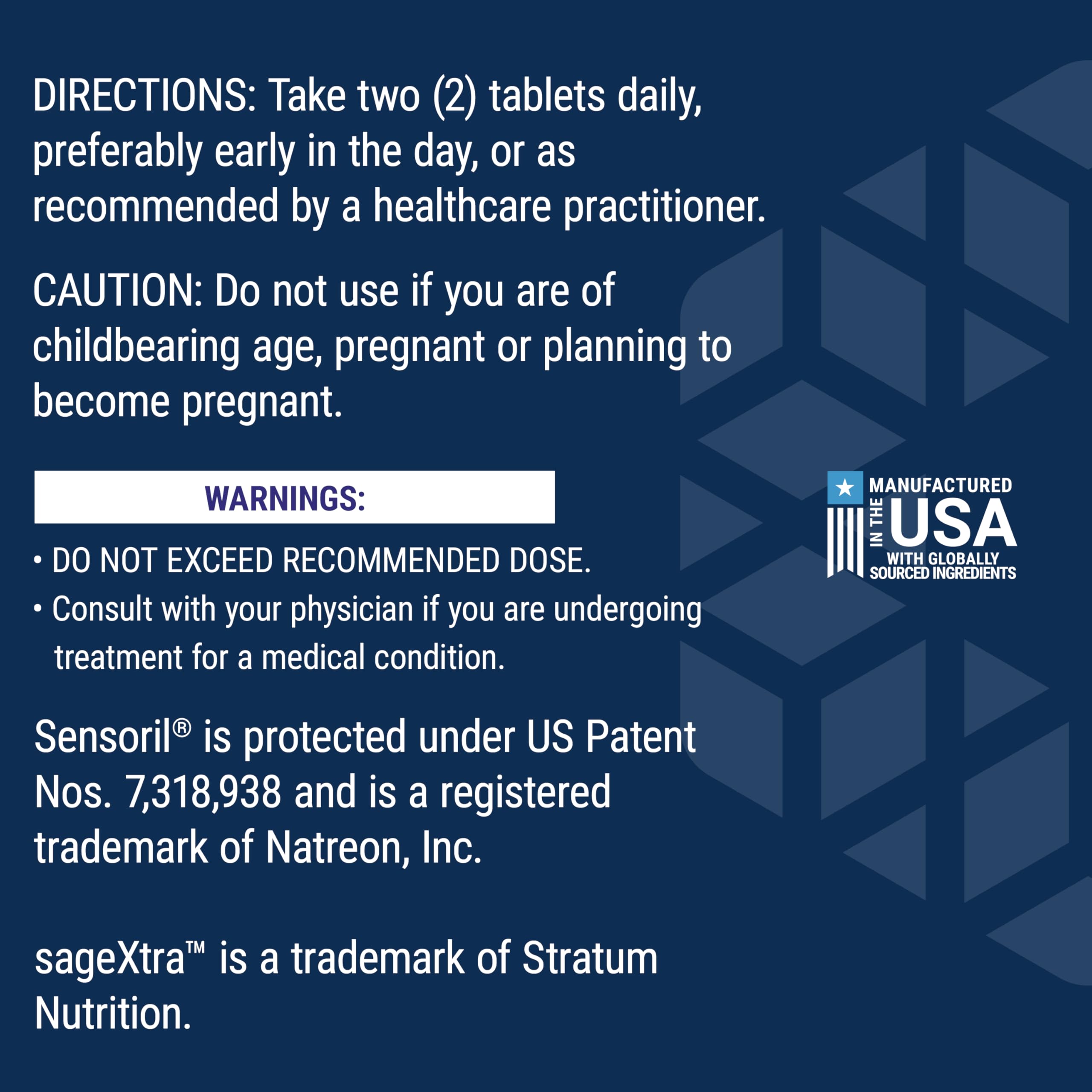 Pregnenolone ingredient on packaging may support brain function.