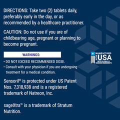 Pregnenolone ingredient on packaging may support brain function.