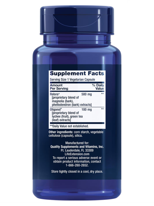 Cortisol-Stress Balance capsules ready for daily use
