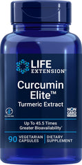 Life Extension Curcumin Elite bottle for daily turmeric extract and potential oxidative stress support.