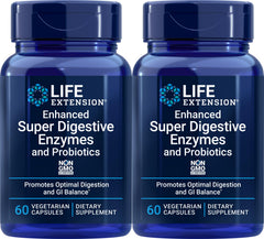 Life Extension bottle of Enhanced Digestive Enzymes for digestion support