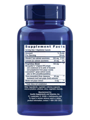 Life Extension Grapeseed Extract capsules ready for daily antioxidant nutrition.