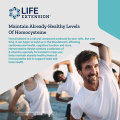 Life Extension Homocysteine Resist bottle side view with product details
