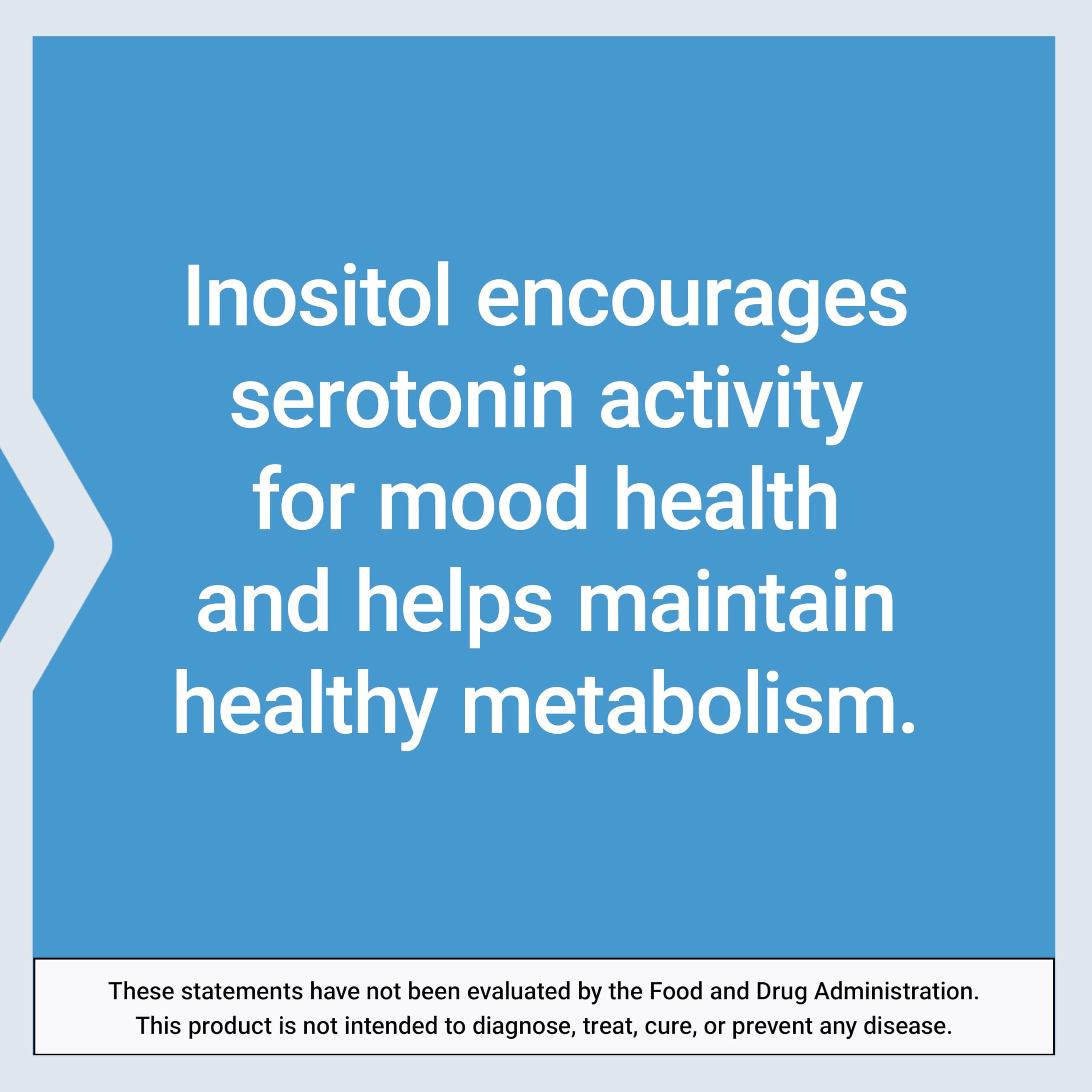Life Extension Inositol Caps on wooden table for vegetarian-friendly routine.