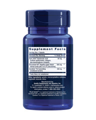 Life Extension keratin joint formula ingredients image emphasizes anti-inflammatory and tissue-supporting benefits.