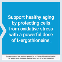 Life Extension Mega L-Ergothioneine non-GMO symbol on label