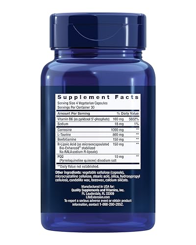 Life Extension Mitochondrial Energy Optimizer capsules arranged for display