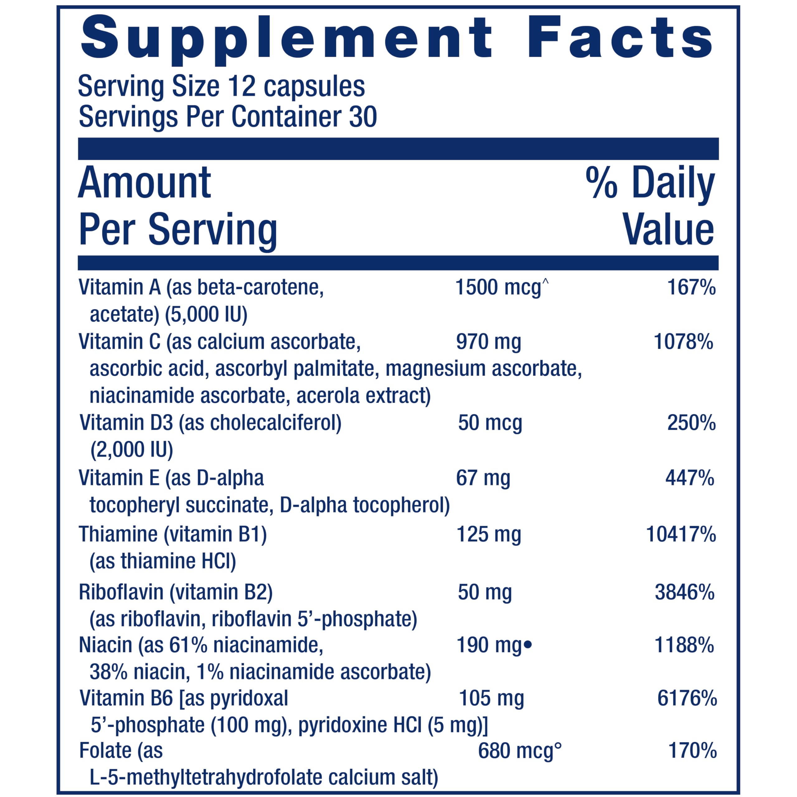 Life Extension Mix fruit and vegetable extracts blend highlighted for antioxidant support.