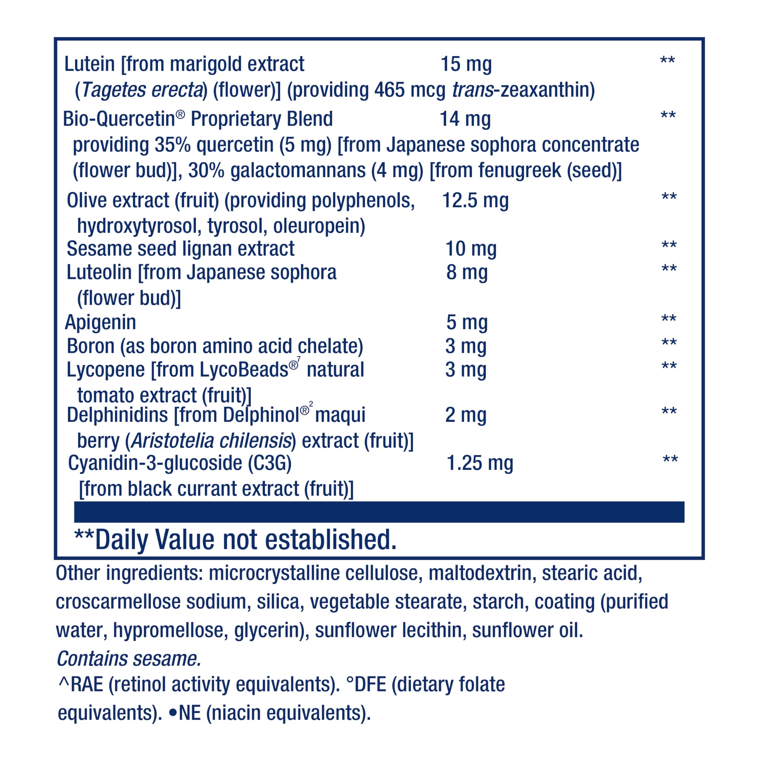 Life Extension Mix maqui berry extract; rich in polyphenols for vitality