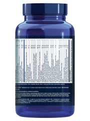 Life Extension Mix label closeup emphasizes fruit and vegetable extracts boosting antioxidant-rich nutrition.
