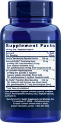 Life Extension NAD+ Cell Regenerator capsules close-up for easy daily dosing.