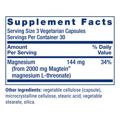 Life Extension Neuro-Mag capsules-row emphasizes easy daily intake for memory support.