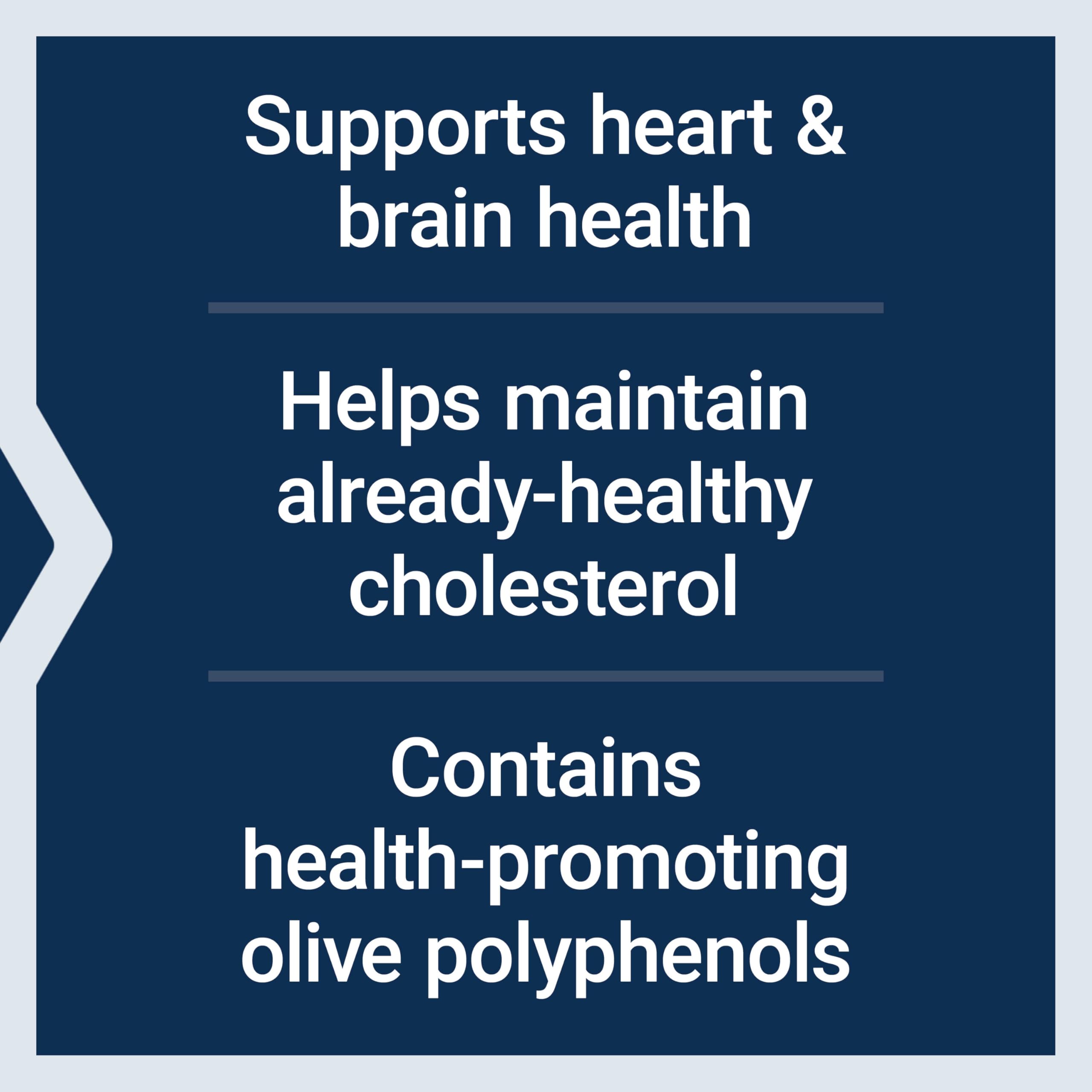 Life Extension olive extract polyphenols visuals emphasize Mediterranean-inspired benefits.