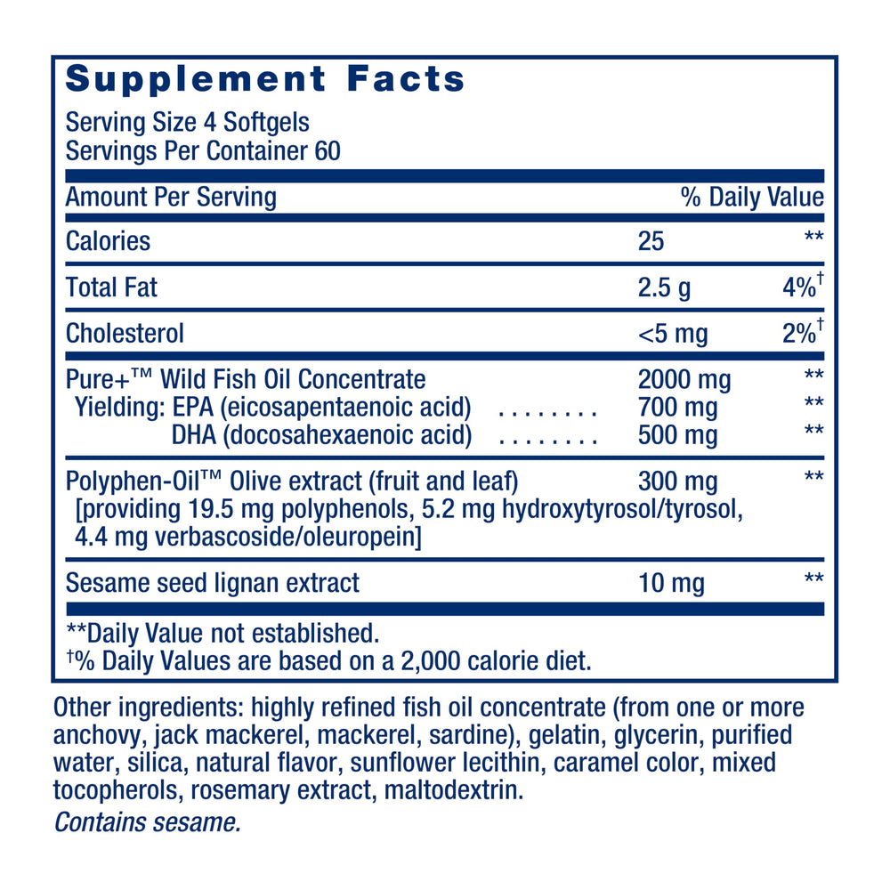 Life Extension Olive polyphenols bottle emphasizing Mediterranean-inspired blend