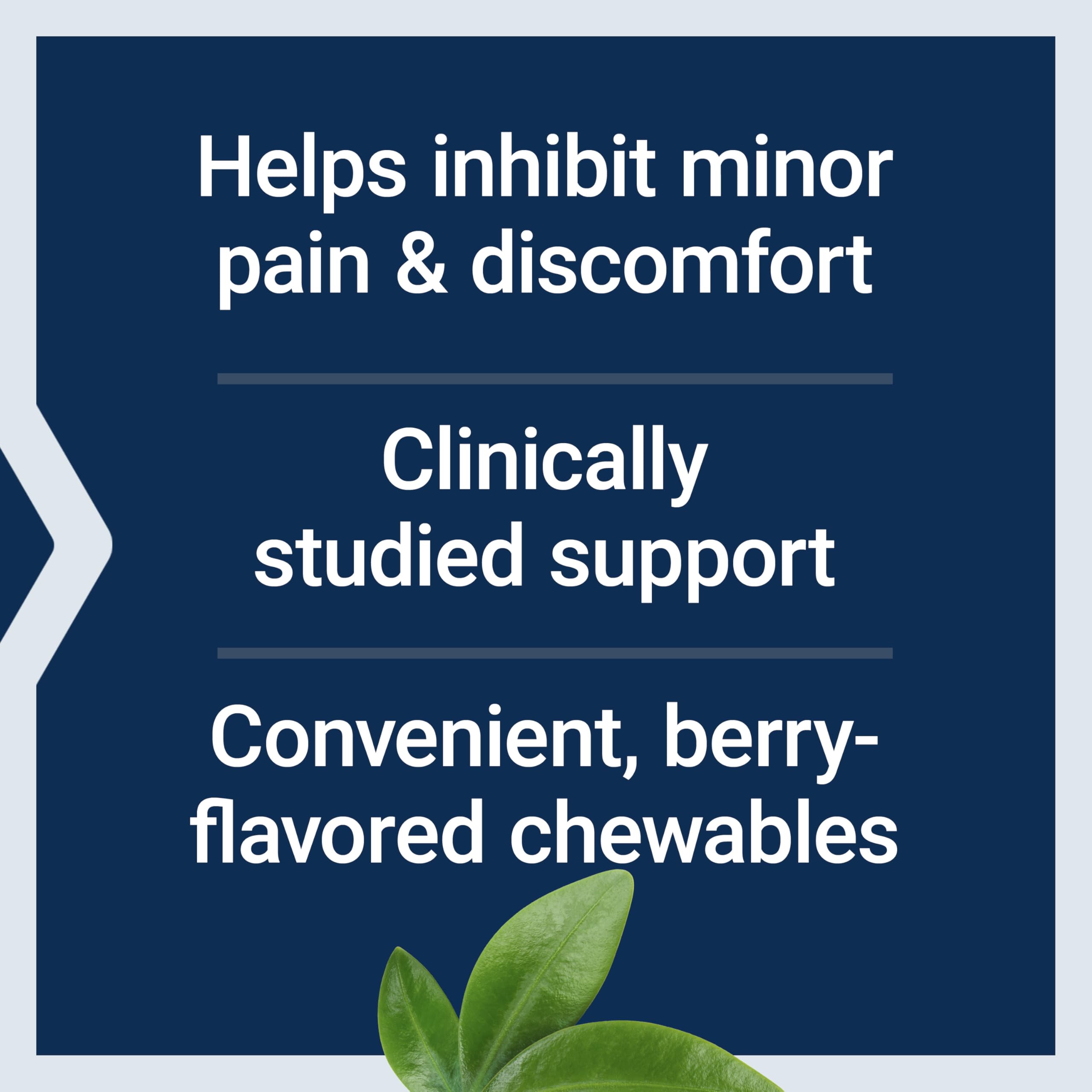 Life Extension Pea Discomfort Relief uses non-GMO ingredients for clean sourcing.