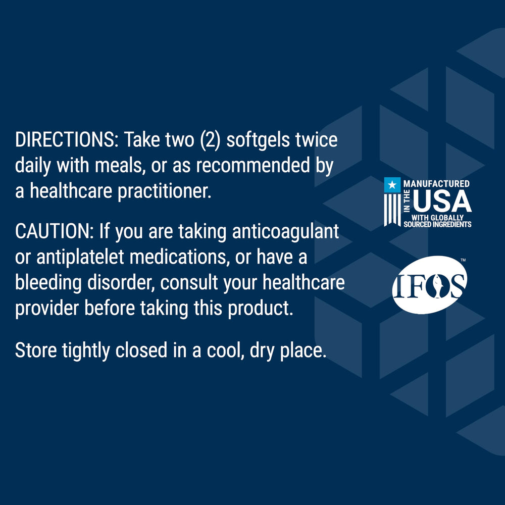 Life Extension South Pacific fishery label signals responsible sourcing.