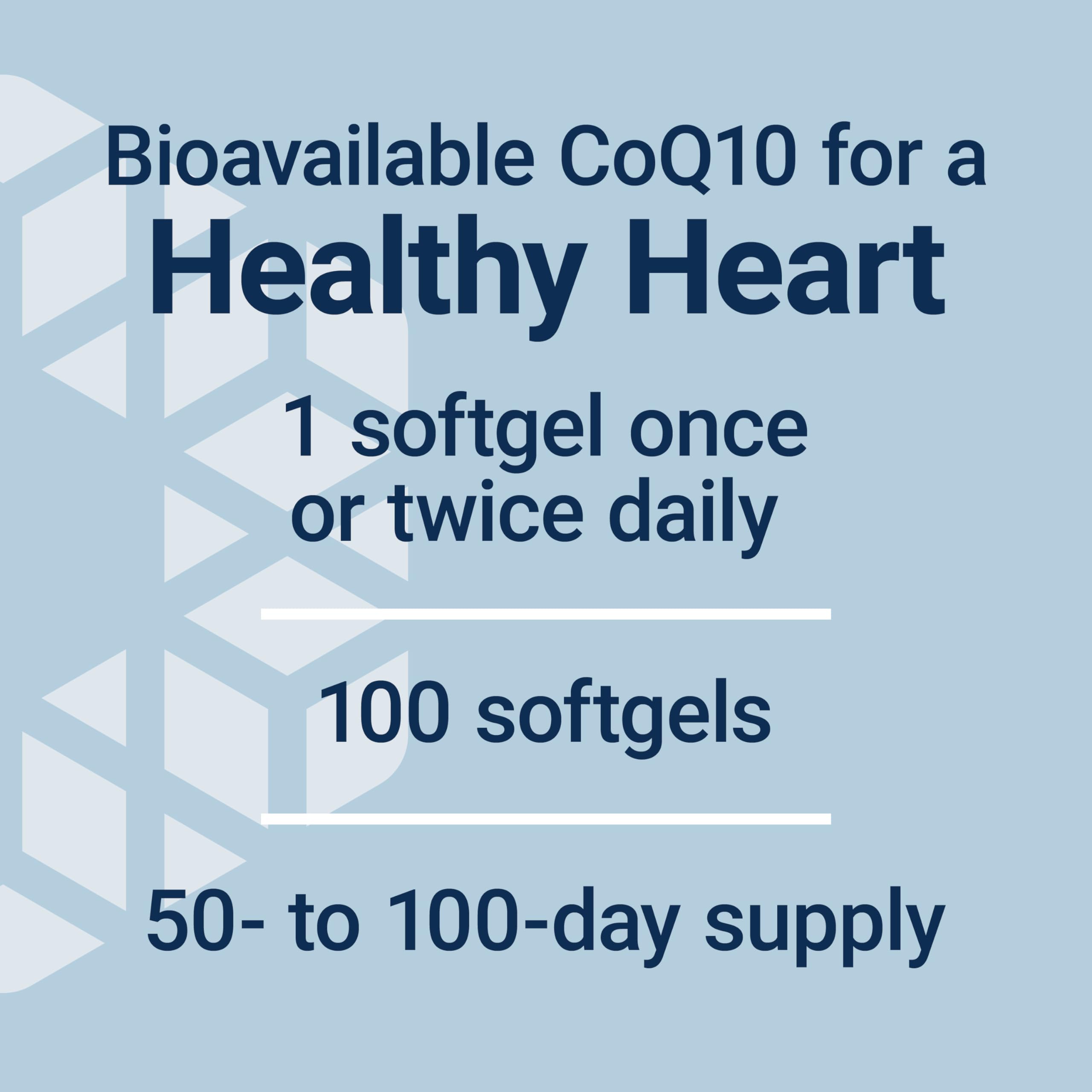 Life Extension Super Ubiquinol CoQ10 packaging box displays non-GMO and gluten-free features.