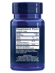 Life Extension Super Ubiquinol CoQ10 softgels neatly arranged for daily intake.