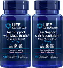 Life Extension Tear Support MaquiBright bottle front for daily eye comfort