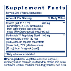 Life Extension Testosterone Elite label details emphasize quality and transparency