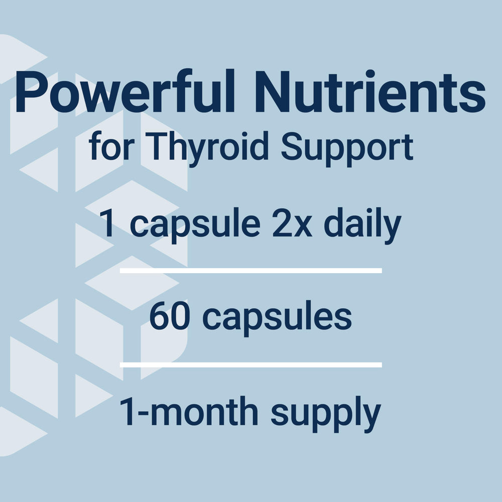 Life Extension Thyroid Support Complex iodine detail emphasizes essential mineral.