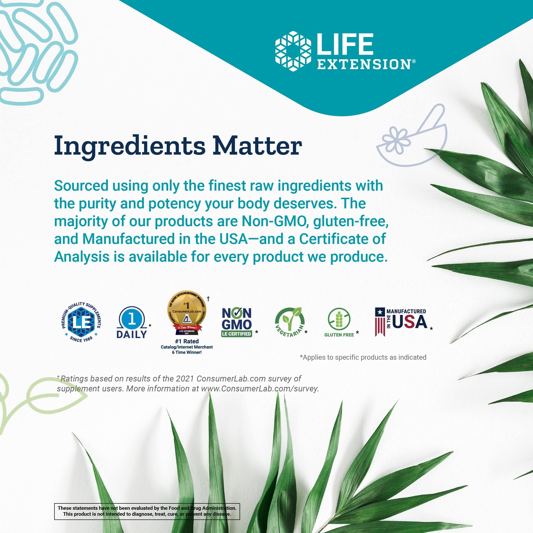 Life Extension TMG dosing scene illustrating morning routine with cofactors.