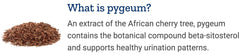 Life Extension Ultra Prostate Formula ingredients panel with beta-sitosterol and lycopene