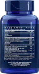 Life Extension Ultra Prostate Softgels ingredient close-up highlighting botanicals