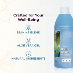 Life Force Aloe vera inner-leaf detail emphasizes purity and soothing daily-use benefits.