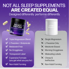 Ingredients glance emphasizing chelated magnesium and calming compounds.