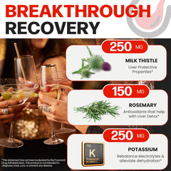 Life Happns milk thistle ingredient close-up highlighting liver-support botanicals.