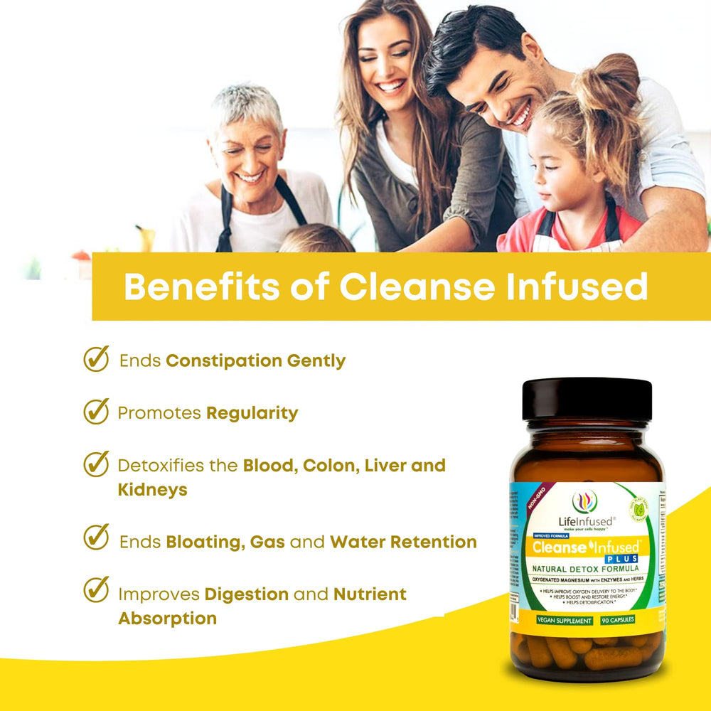 Dandelion root and blue-green algae in Life Infused herbal complex