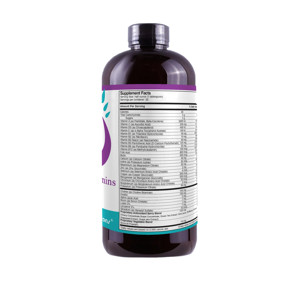 Kitchen scene with Life Solutions vitamins ready to mix