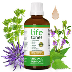 Life Tones Uric Acid Support helps joints during daily activities.