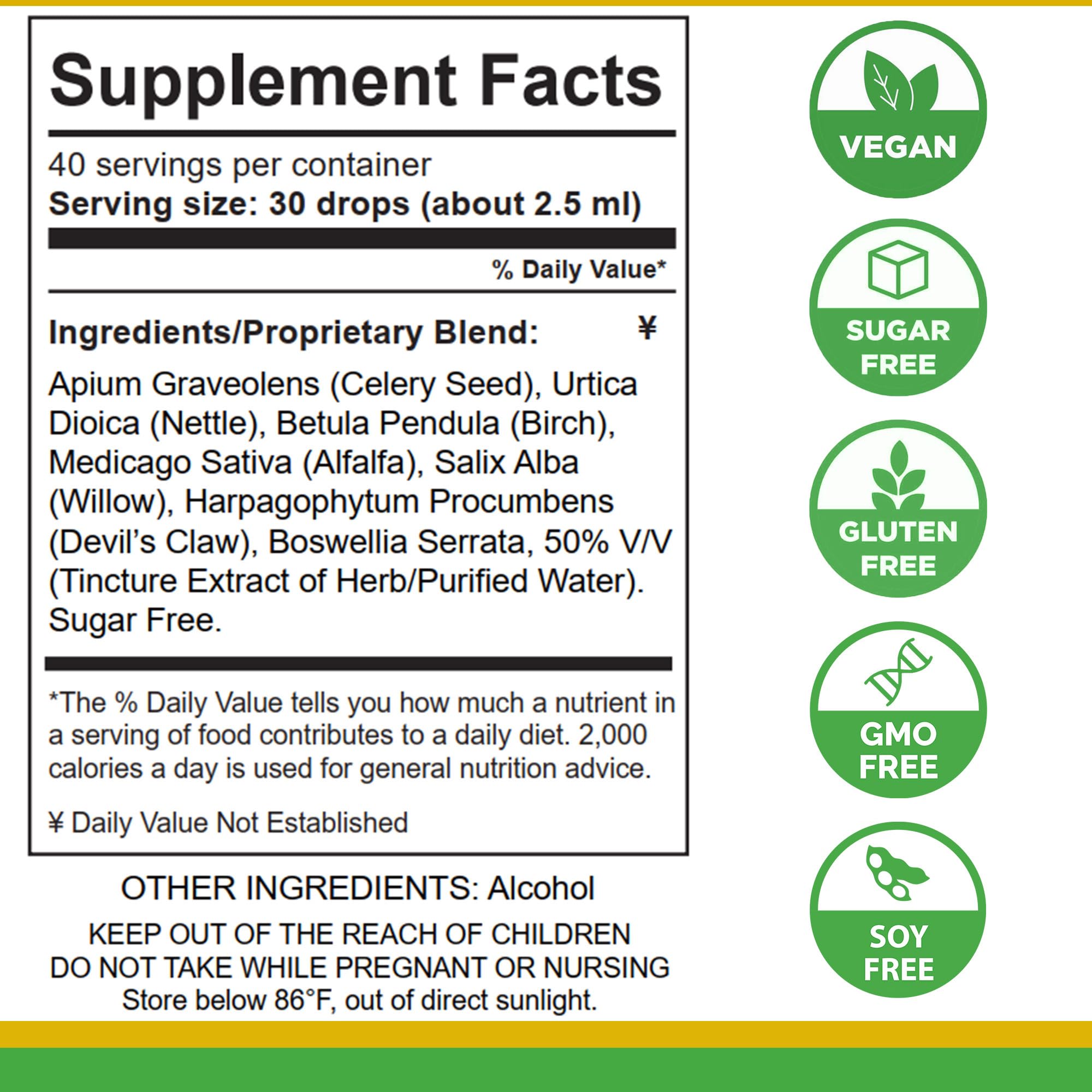 Life Tones Uric Acid Support liquid drops close-up highlighting high absorption.