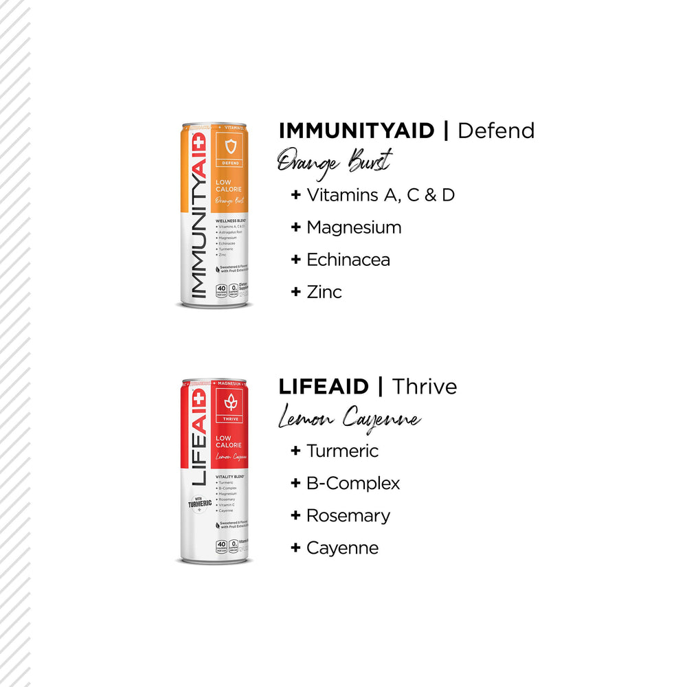LIFEAID can served cold on ice for best taste