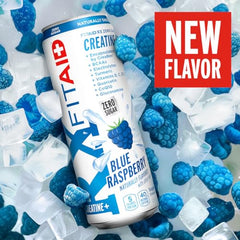 Close-up of Lifeaid Fitaid RX + Creatine label showing vegan and kosher options