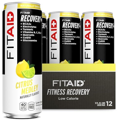 LIFEAID FITAID RX Zero Sugar ingredients close-up with creatine and BCAAs