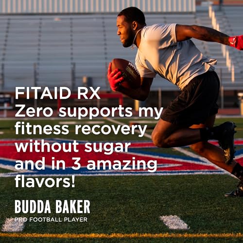 LIFEAID FITAID RX Zero Sugar being poured into a glass