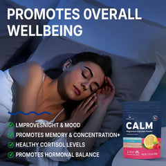 Lifebooil ashwagandha and L-Theanine close-up highlighting calming blend