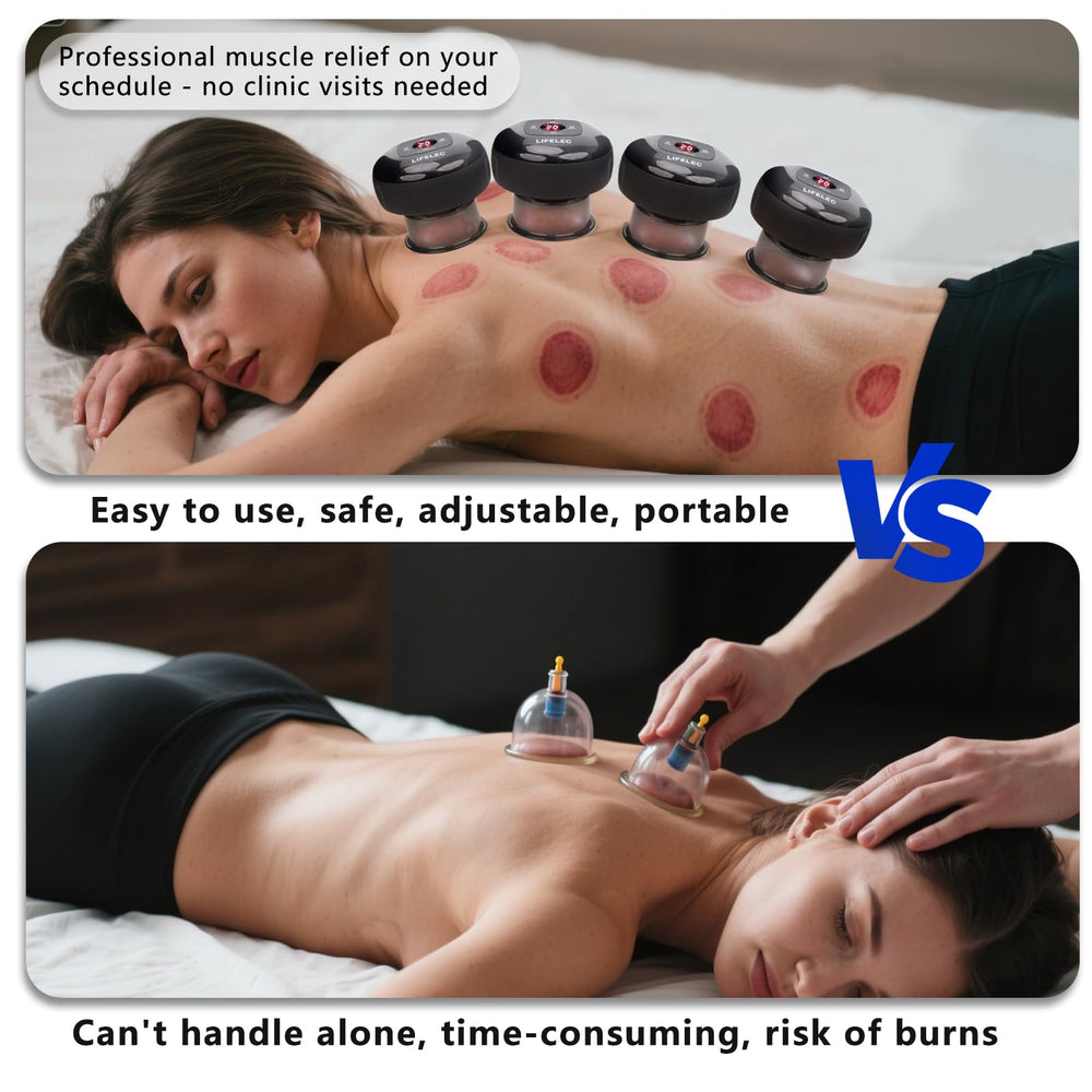 LIFELEC gua sha sliding tank supports combined massage technique