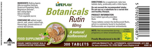 Lifeplan Rutin bottle-front view with clear dosage aids daily routine