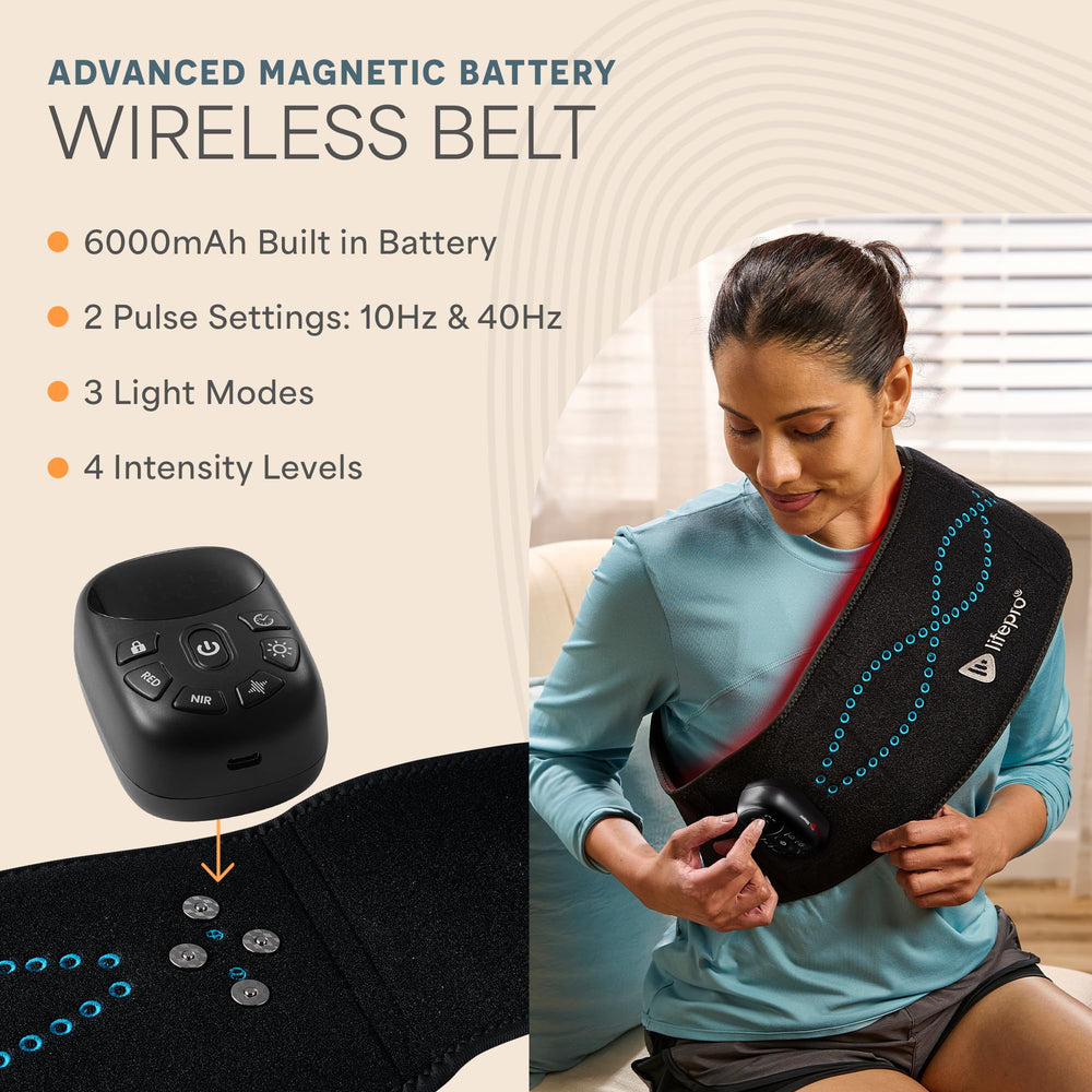 LifePro Allevared Belt travel case keeps device organized on the go