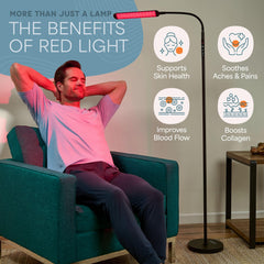 LifePro Lumaglow adjustable tilt supports ergonomic use while seated