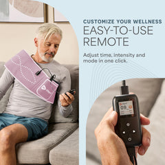 LifePro portable rechargeable belt ready for at home use.